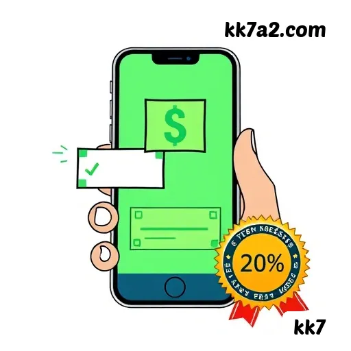 Conta kk7 sincronizada site e app